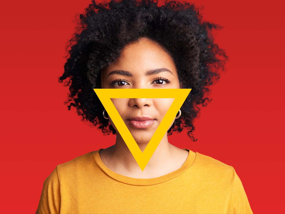 The Breathing Triangle Overlayed on a Women