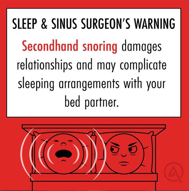 Snoring warning